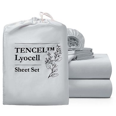 Unikome TENCEL™ Lyocell Cooling Sheet Set- Moisture-wicking Sheet Set