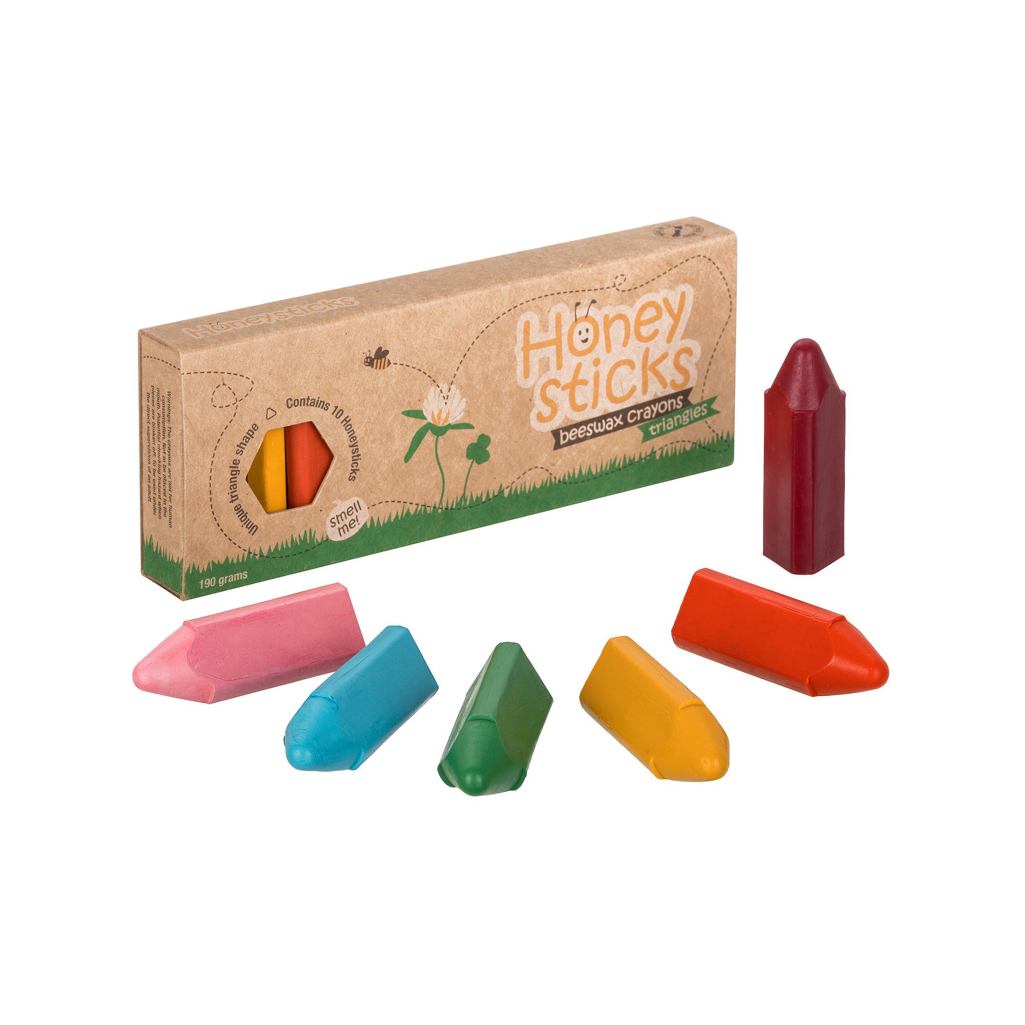 Honeysticks Triangle Crayons, Multi