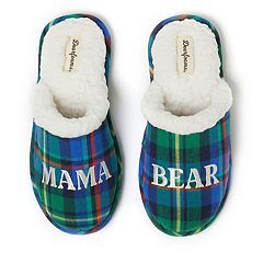 Plaid Christmas Slippers Kohls