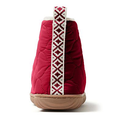 Dearfoams Warm Up Women's Ankle Boot Slippers