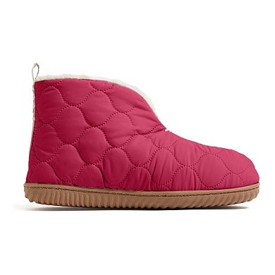 Dearfoams Warm Up Women's Ankle Boot Slippers