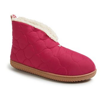 Dearfoams Warm Up Women's Ankle Boot Slippers