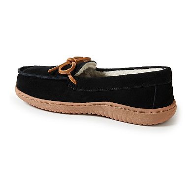 Dearfoams Wilmington Women's Suede Energy Return Moccasin Slippers