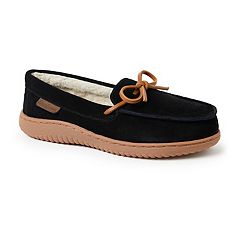 Womens Black Memory Foam Moccasins Slippers Shoes Kohl s