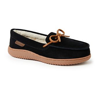 Dearfoams Wilmington Women's Suede Energy Return Moccasin Slippers