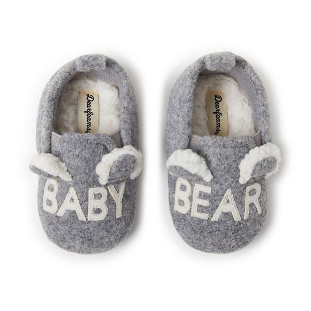 Dearfoam slippers baby discount bear