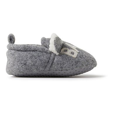 Dearfoams Casey Baby Bear Family Scuff Slippers