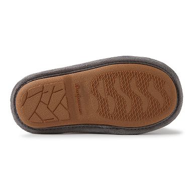 Dearfoams Casey Lil Bear Kids' Family Scuff Slippers