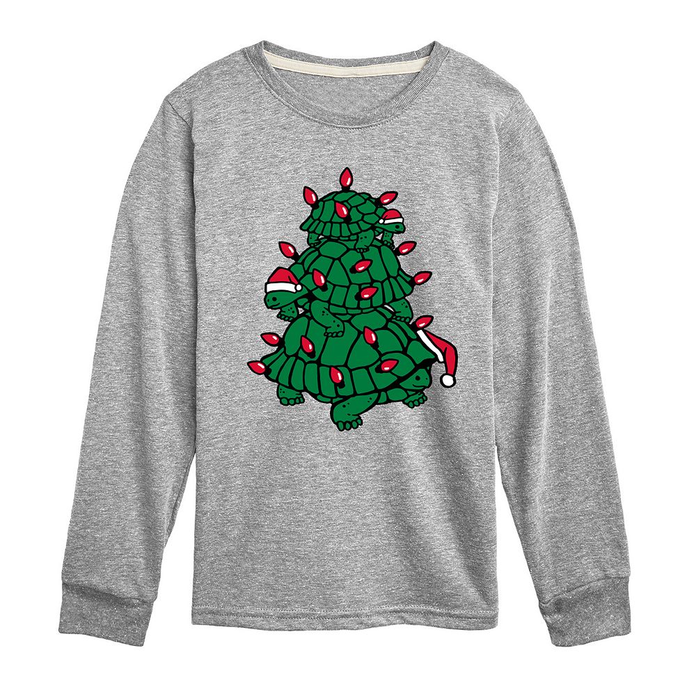 Boys 8-20 Turtle Tree Long Sleeve Graphic Tee