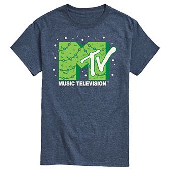 Men's MTV Christmas Tree Logo Graphic Tee