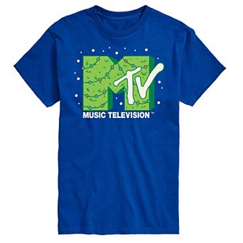 Men's MTV Christmas Tree Logo Graphic Tee