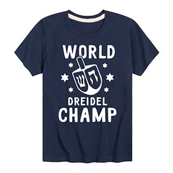 Boys 8-20 World Dreidel Champ Graphic Tee