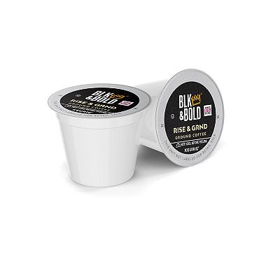 BLK & Bold, LLC Rise & Grnd Medium Roast - Keurig K-Cup Coffee Pods 10-ct.