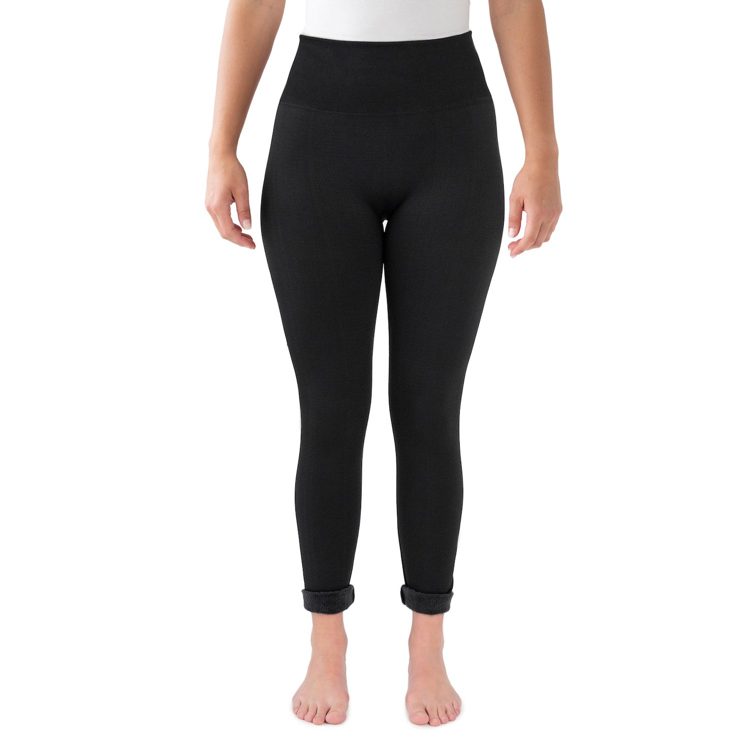 Women's fleece outlet lined leggings kohls