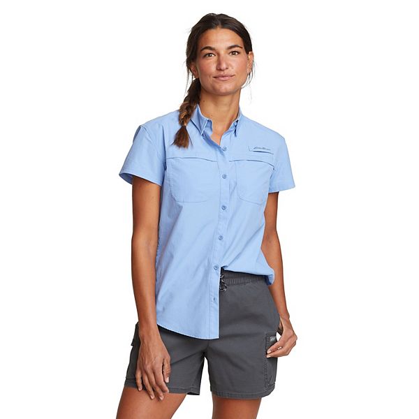 Jupe-short Eddie Bauer Adventurer 2.0 - Taille 12 - Bleu - Séchage Rapide