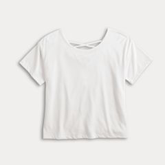 Girls 6-20 SO® Favorite Tee in Regular & Plus