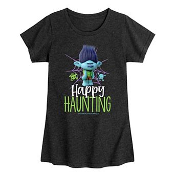 Girls Trolls Happy Haunting Graphic Tee