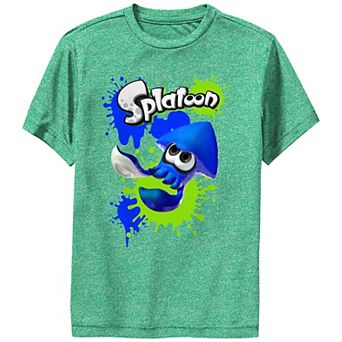 Boys 8-20 Splatoon Blue Squid Graphic Tee
