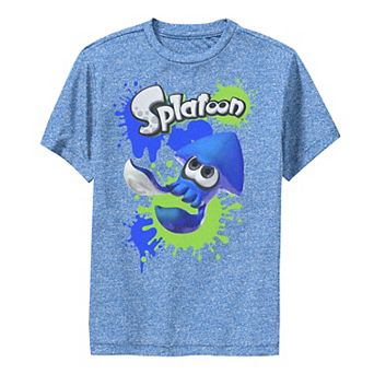 Boys 8-20 Splatoon Blue Squid Graphic Tee