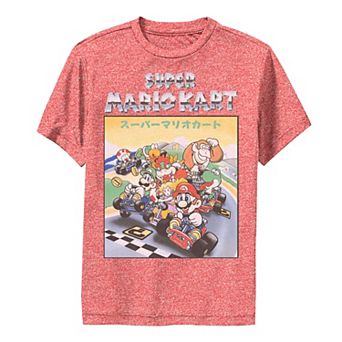 Boys 8-20 Super Mario Kart Retro Racers Graphic Tee