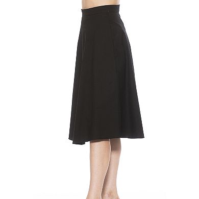 Women's ALEXIA ADMOR Mabel Midi Flared Skirt
