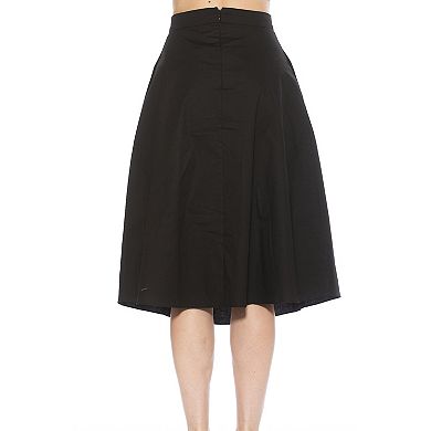 Women's ALEXIA ADMOR Mabel Midi Flared Skirt