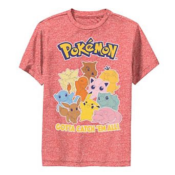 Boy's Pokemon Assortment Gotta Catch 'Em All Tee