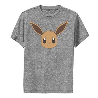 Boys 6-20 Pokemon Eevee Face Tee
