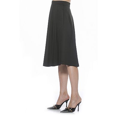 Women's ALEXIA ADMOR Theana Flared Pleated Skirt