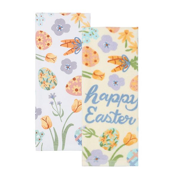 Celebrate Together™ Happy Easter 2piece Kitchen Towels Set