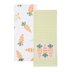 Kohl's Cares Green Kitchen Towels