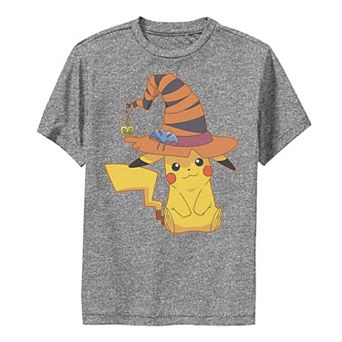Boy's Pokemon Pikachu Wearing Witch Hat Tee