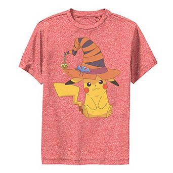 Boy's Pokemon Pikachu Wearing Witch Hat Tee