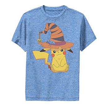 Boy's Pokemon Pikachu Wearing Witch Hat Tee