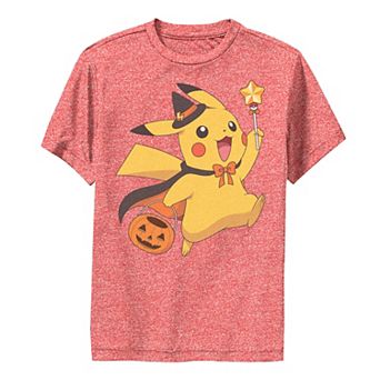 Boys 6-20 Pokemon Pikachu Trick Or Treating Tee