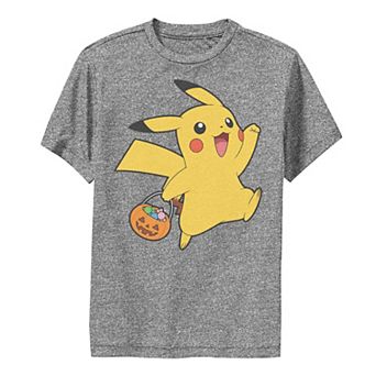Boys 6-20 Pokemon Pikachu Trick Or Treating Tee