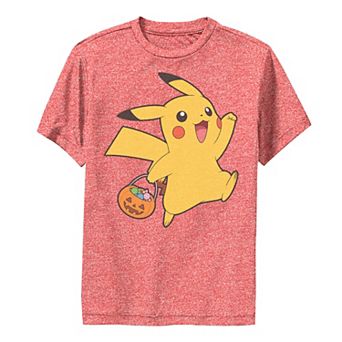 Boys 6-20 Pokemon Pikachu Trick Or Treating Tee