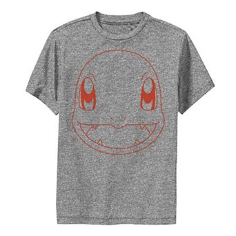 Boys 6-20 Pokemon Charmander Face Outline Tee