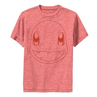 Boys 6-20 Pokemon Charmander Face Outline Tee