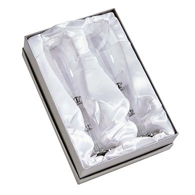 10.25" Facet Toasting Flutes