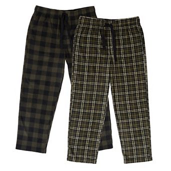 Men's Smith's Workwear 2-Pack Fleece Lounge Pants