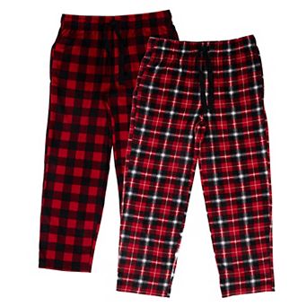 Men's Smith's Workwear 2-Pack Fleece Lounge Pants