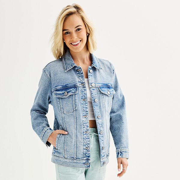 Juniors' SO® Denim Jean Jacket