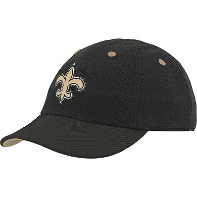 Infant Black New Orleans Saints Team Slouch Flex Hat