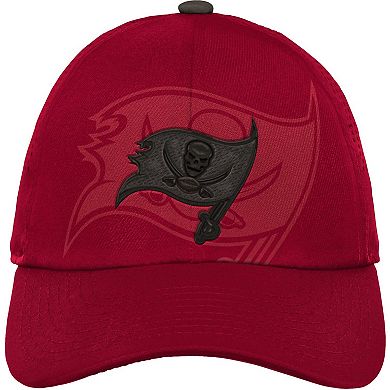 Youth Red Tampa Bay Buccaneers Tailgate Adjustable Hat