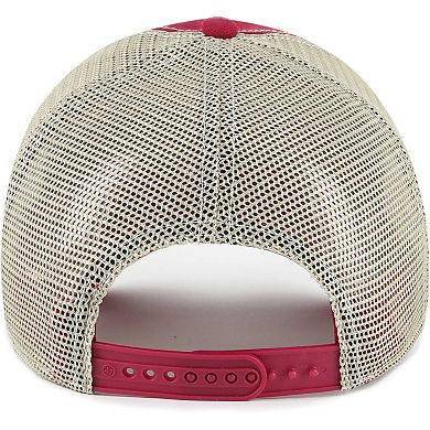 Men's '47 Cardinal/Natural Arizona Cardinals Notch Trucker Clean Up Adjustable Hat