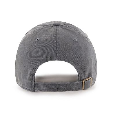 Men's '47 Charcoal Dallas Cowboys Retro Joe II Clean Up Adjustable Hat