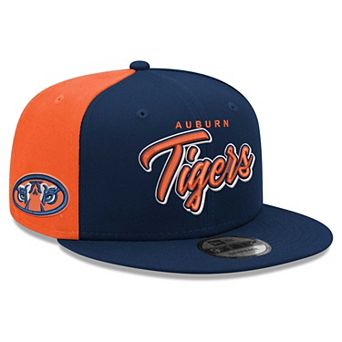 Men's New Era Navy Auburn Tigers Outright 9FIFTY Snapback Hat