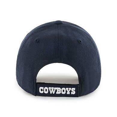 Men's '47 Navy Dallas Cowboys "D" MVP Adjustable Hat