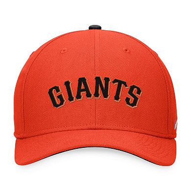 Men's Nike Orange San Francisco Giants Classic99 Swoosh Performance ...